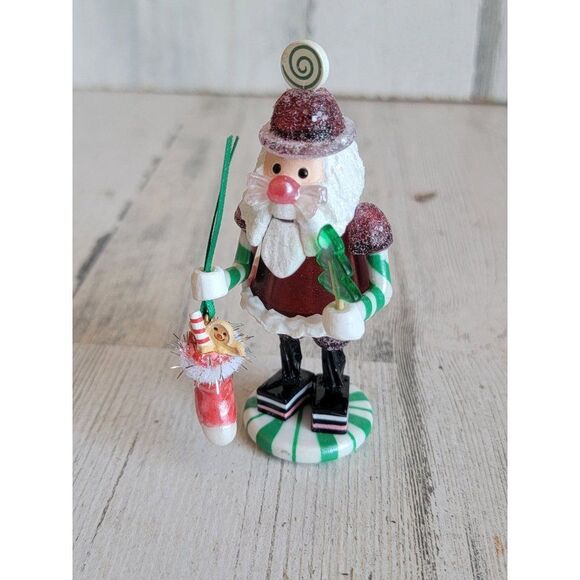 Hallmark candy claus 2008 Noel Nutcracker ornament Xmas - Picture 1 of 6